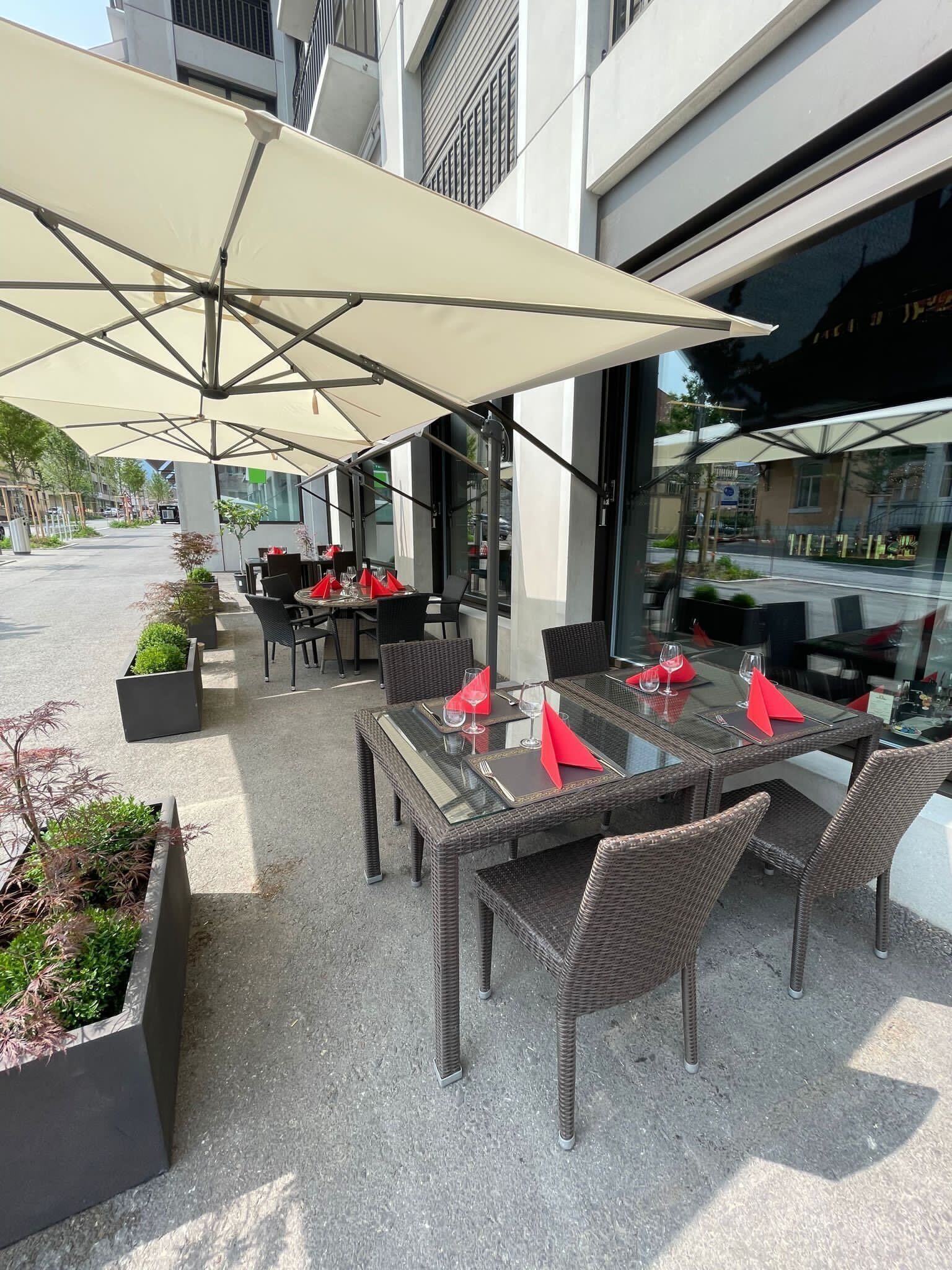 Restaurant asiatique terrasse Gruyère