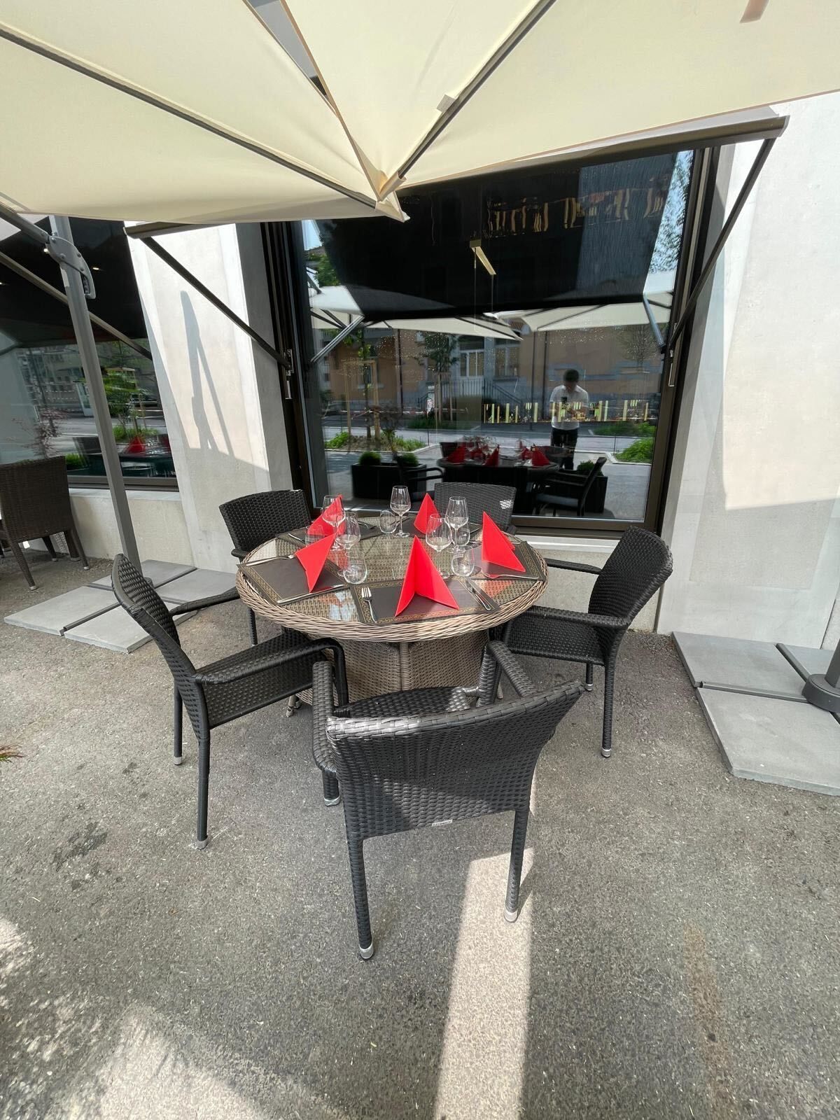 Restaurant asiatique terrasse Fribourg