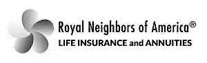 The logo for royal neighbors of america life insurance and annuities