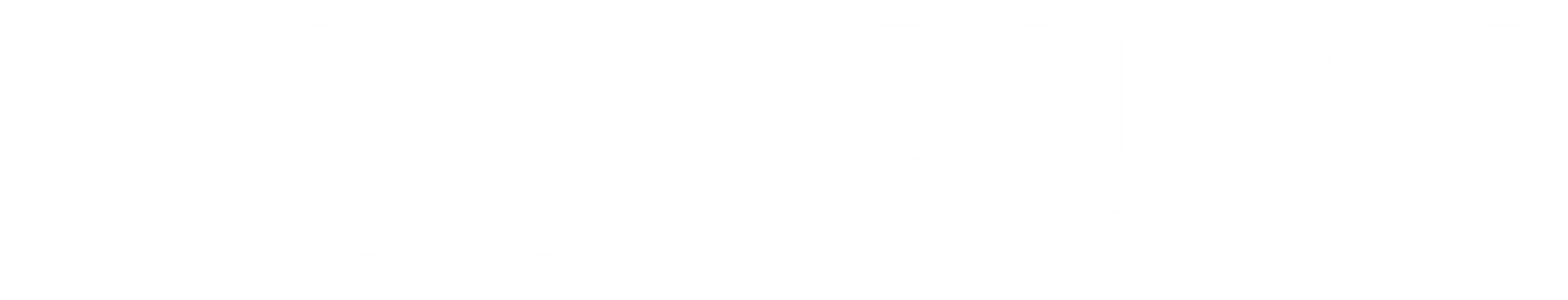 Caroline Place Apartments Logo - White