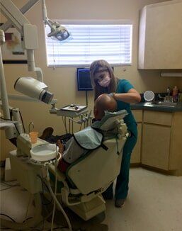 Dentist check-up patient — A Family Dentist in Kissimmee, FL