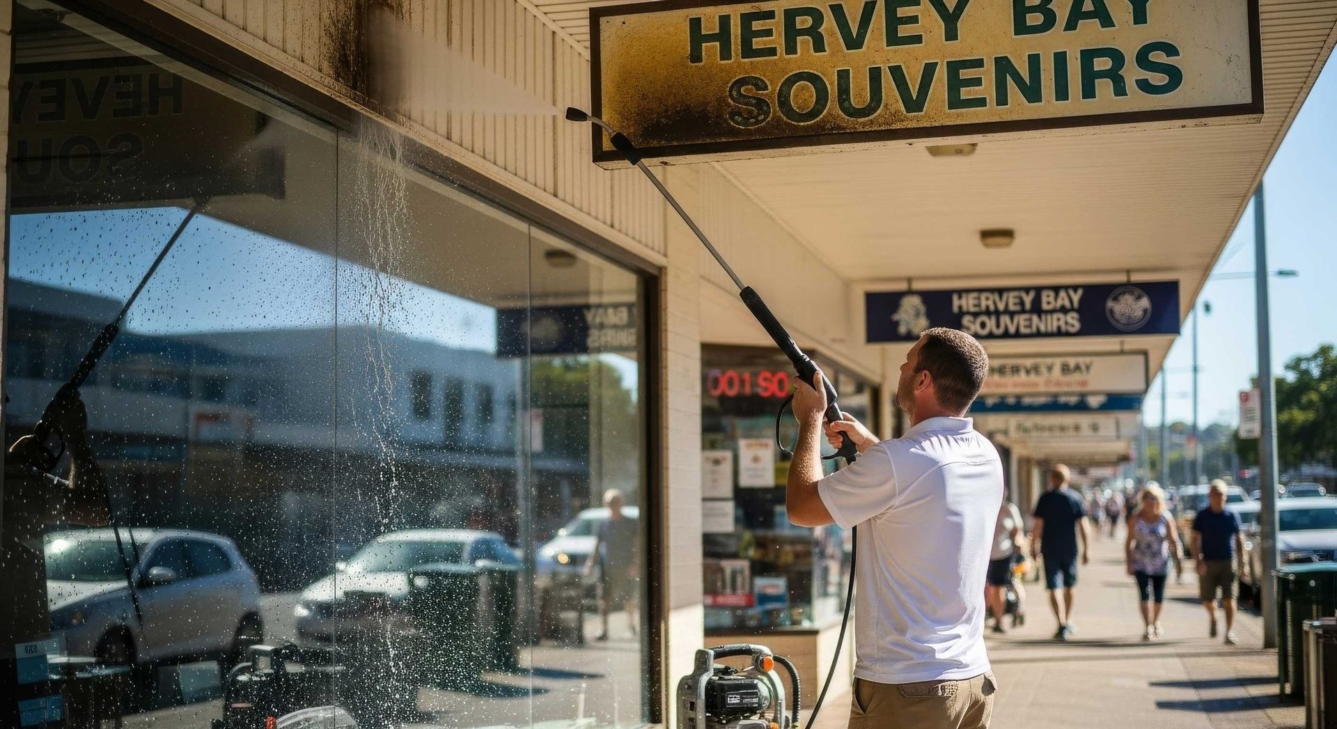 Exterior Cleaning For Commercial Property In Hervey Bay