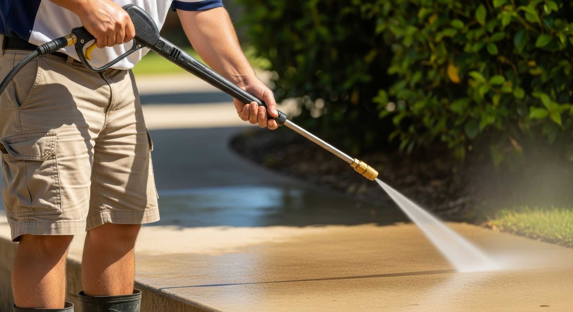 Driveway Pressure Cleaning In Hervey Bay