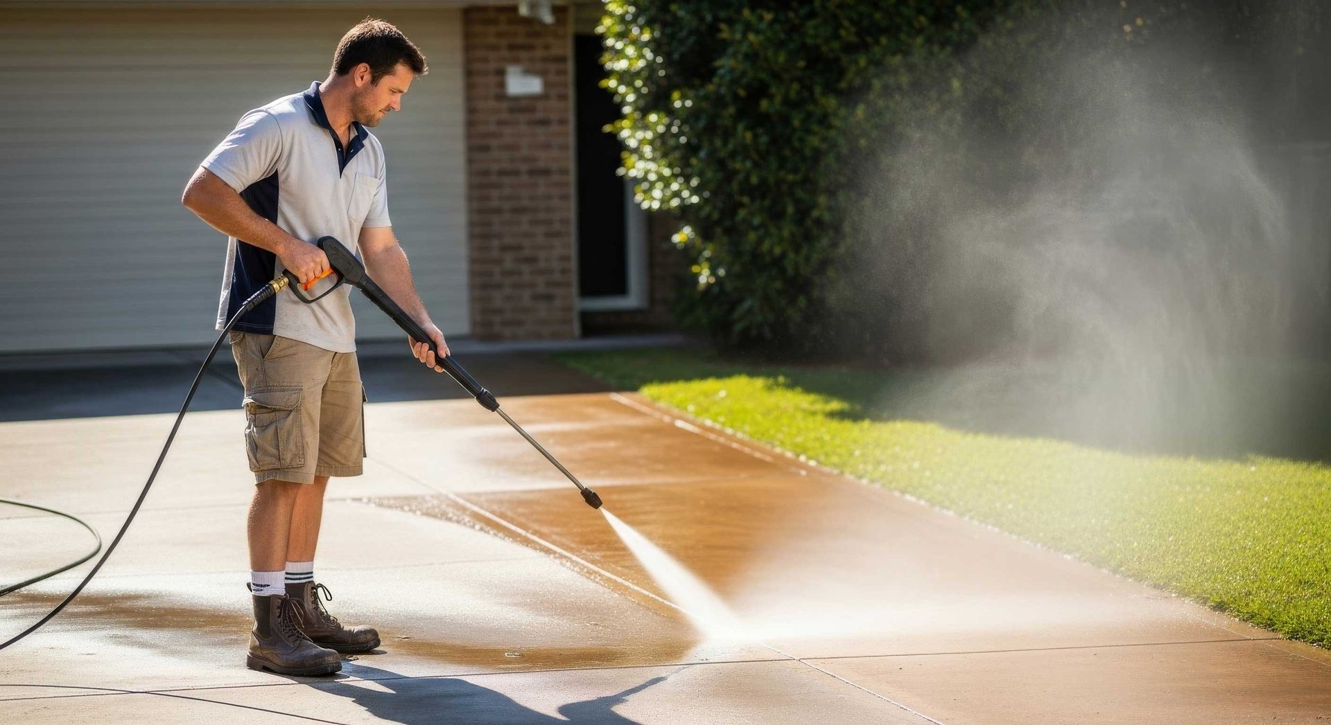 High-Pressure Driveway Cleaning Services in Hervey Bay
