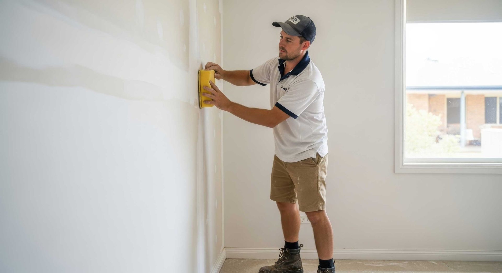 Neat Wall Patching And Repair By Local Handyman In Hervey Bay