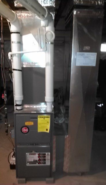 new hot air furnace installation Saratoga Springs, NY