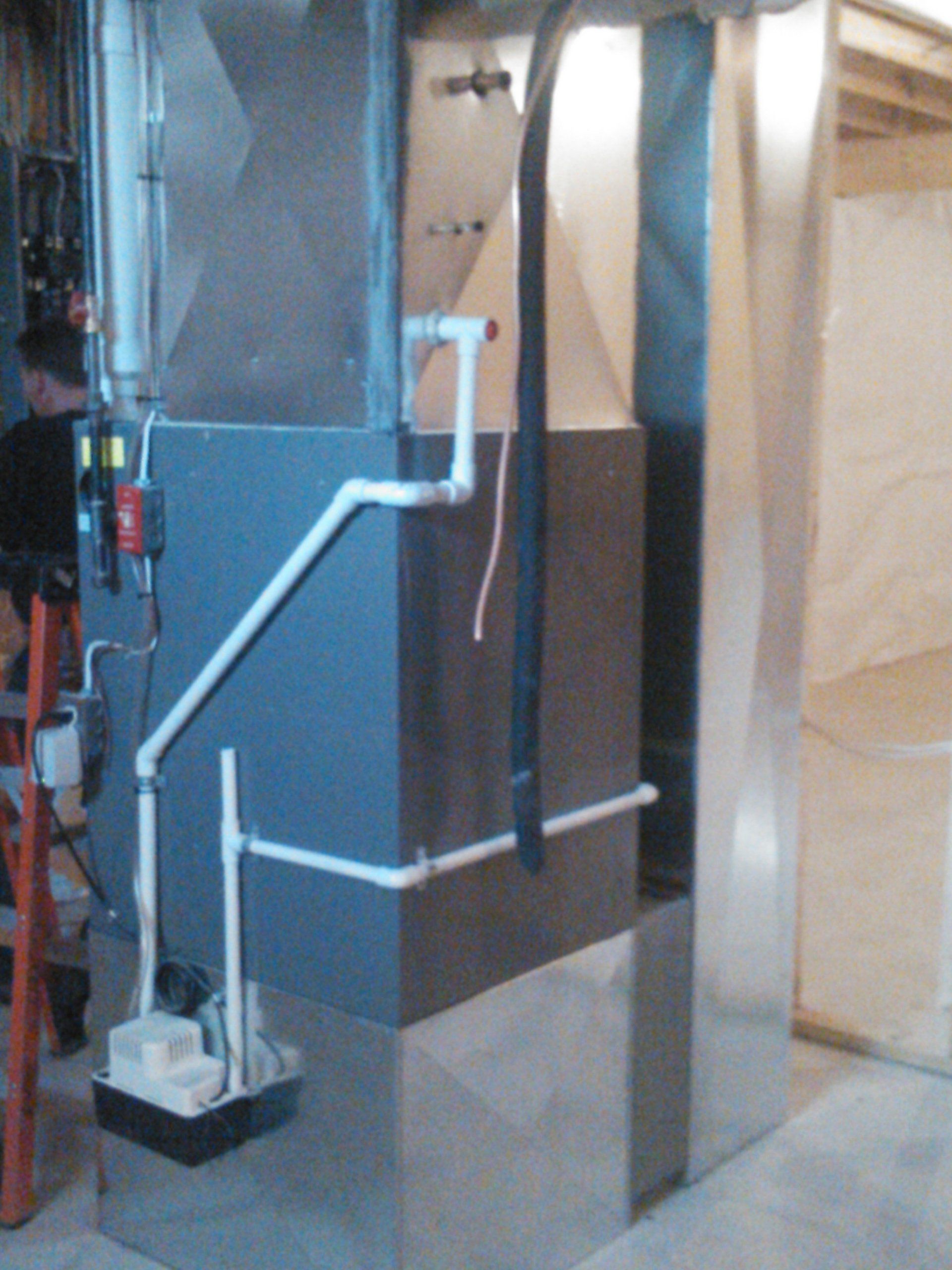 A repaired furnace by Adams Heating & Cooling in Saratoga Springs, NY