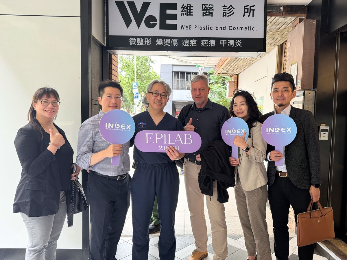 INDEX穎德國際維醫診所院長黃維超醫師EPILAB德國鈦提升艾比雷射除毛