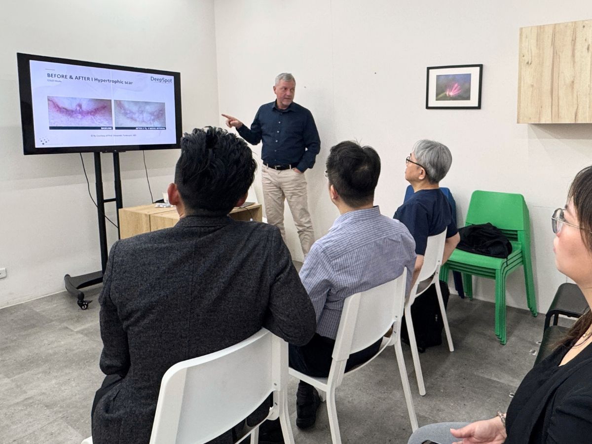 INDEX穎德國際維醫診所院長黃維超醫師EPILAB德國鈦提升艾比雷射除毛