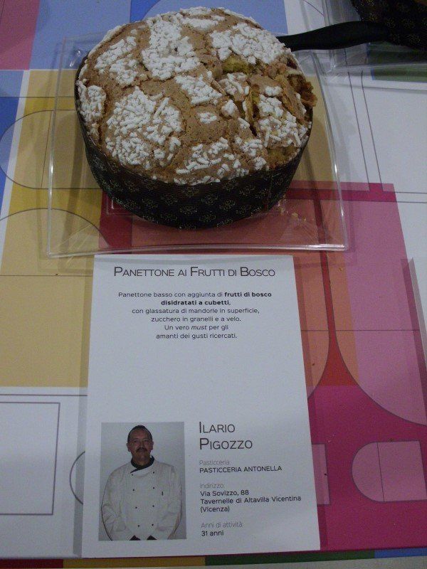 Panettone ai frutti di bosco premiato