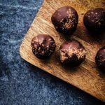 cocoa espresso chocolate paleo cake balls