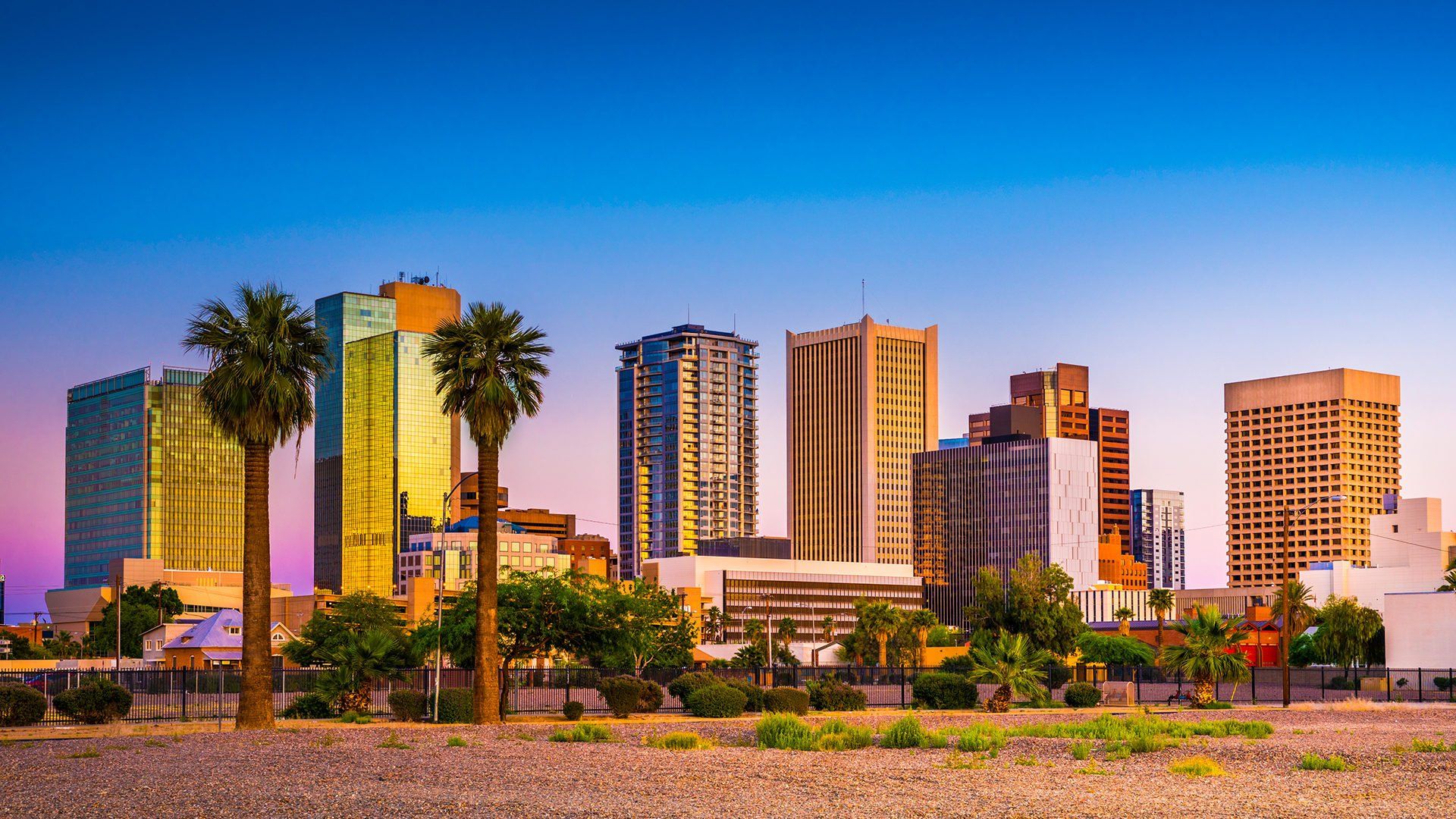 Phoenix skyline