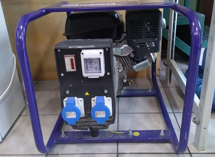 Gruppo elettrogeno per cantieri edili in affitto