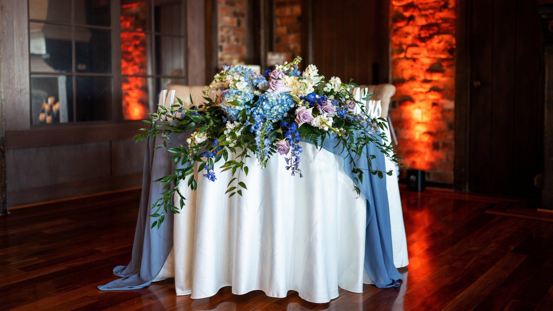 Bride & Groom Table | Riviera Waterfront Mansion