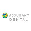 Assurant Dental logo: abstract globe of blue, green, and yellow beside