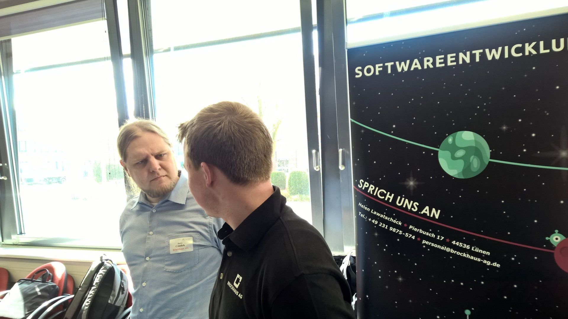 Brockhaus AG beim Speed-Dating