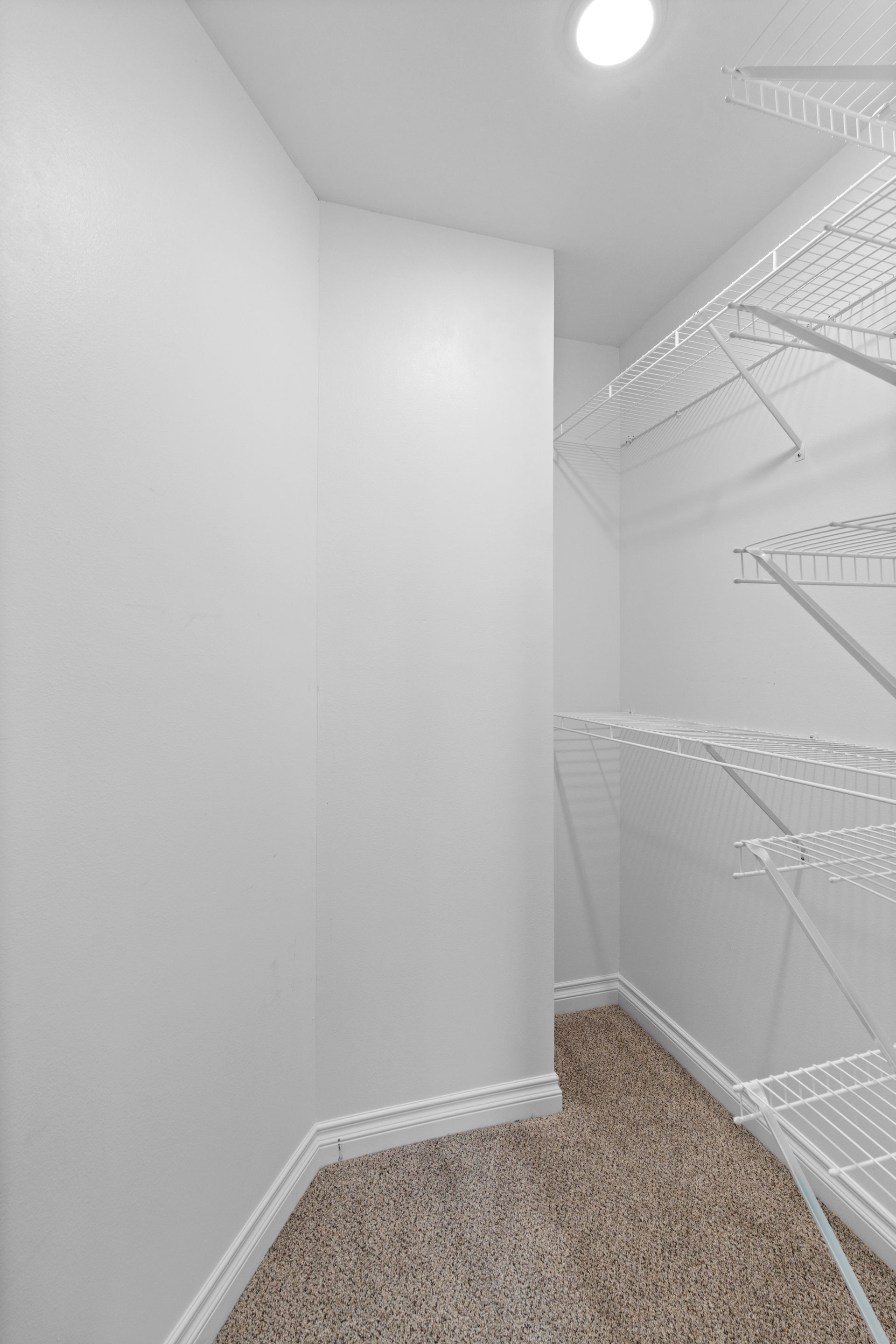 Photo of a walk-in closet