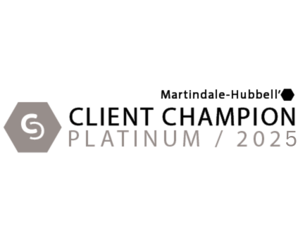 martinda-hubbel Client Champion Platinum 2025 award