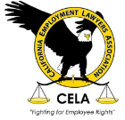 The logo for the california employment lawyers association