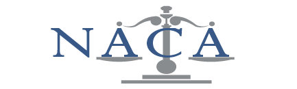 A logo for a law firm with a scale of justice.