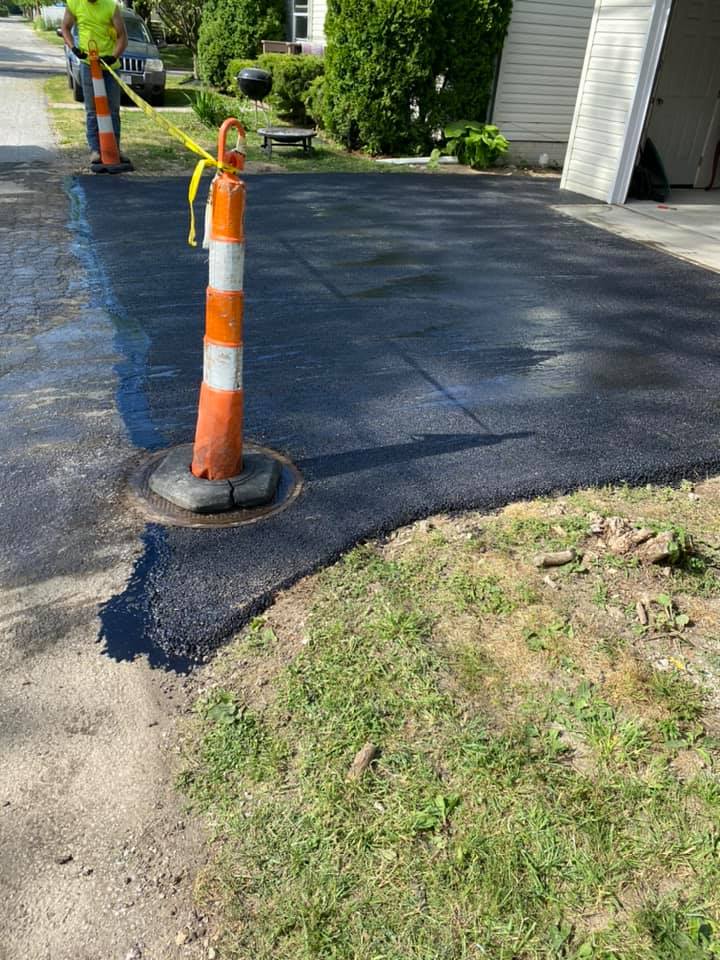 Asphalt in Front Garage — Northwood, OH — D & D Paving Inc.