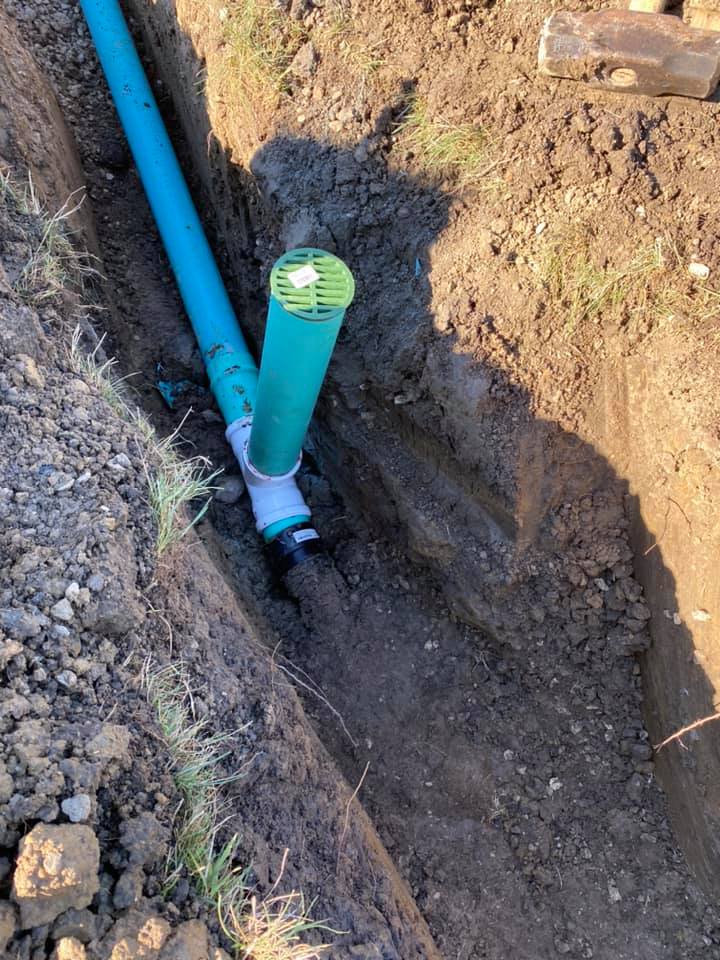 Underground Plumbing Installed — Northwood, OH — D & D Paving Inc.