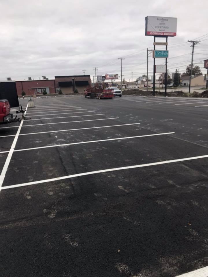 Parking Lot Space — Northwood, OH — D & D Paving Inc.