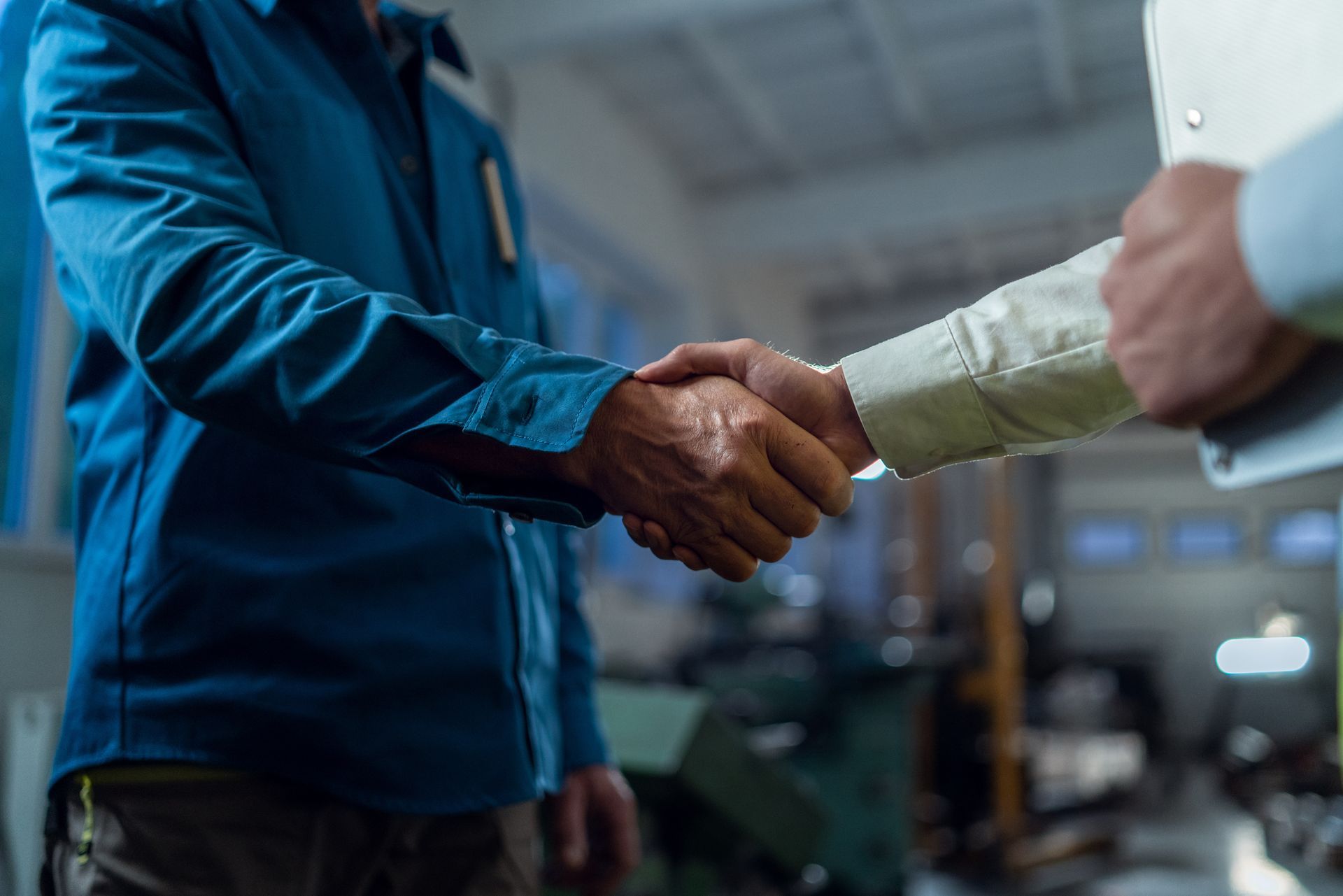 Two Man Handshake for a Good Deal in Recruitment - Melbourne, VIC - Work4U Group Pty Ltd