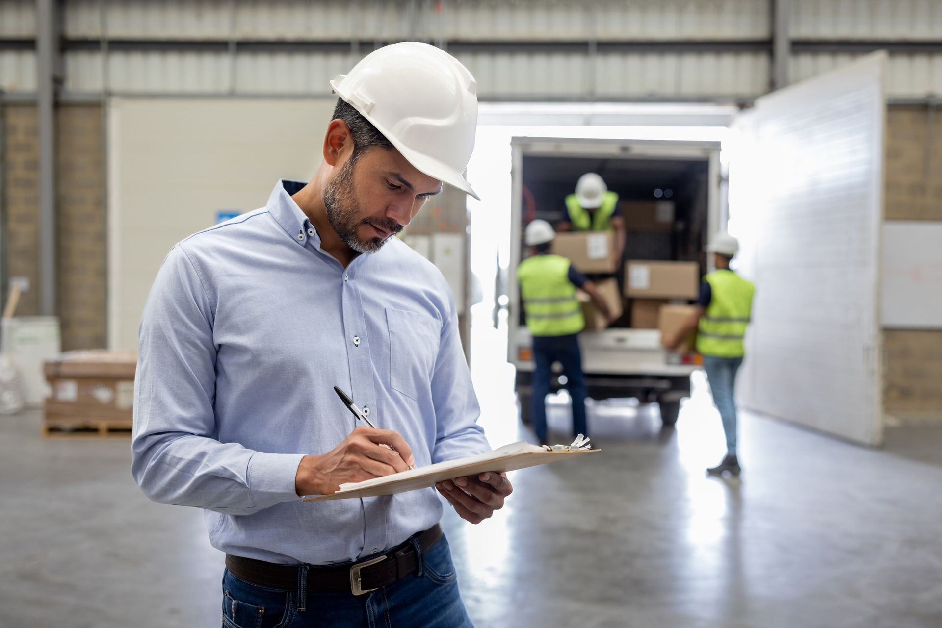 Man Checking All the Equipment are Received - Melbourne, VIC - Work4U Group Pty Ltd