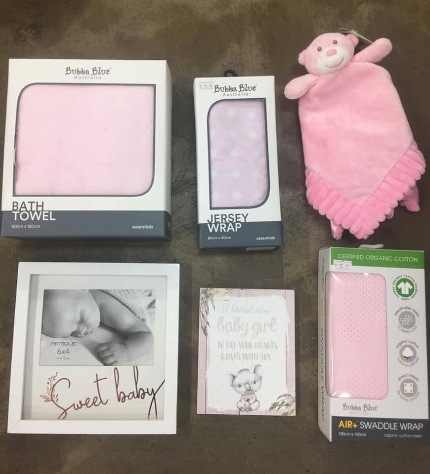 Pink Baby Wrap — Gifts And Flowers In Blackwater, QLD