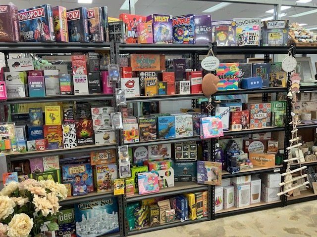 A Lot Of Board Games Display — Gifts And Flowers In Blackwater, QLD