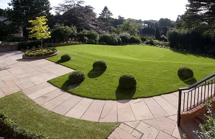 Garden paving