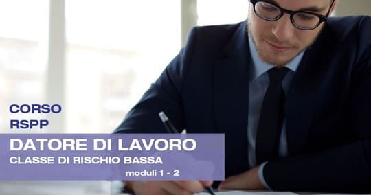 Man in suit writing, text overlay: