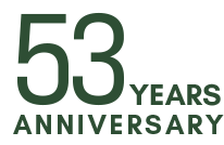 53 years anniversary in green text. | Dave's Automotive LLC