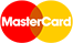 Mastercard logo: overlapping red and yellow circles, with 