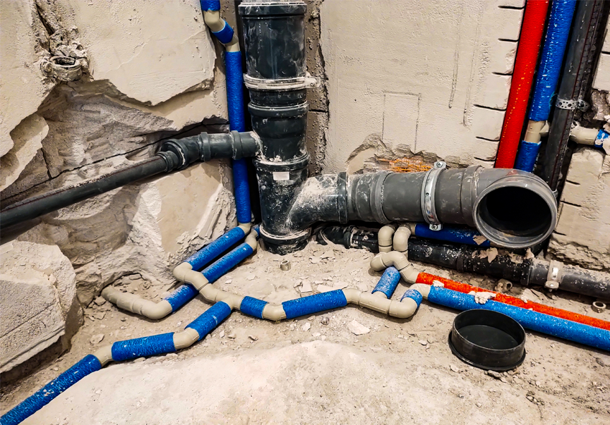water pipe repairs