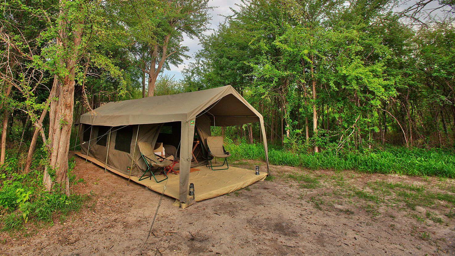 Migration Expedition Camp Tents Botswana - eXplore Plus Travel and Tours