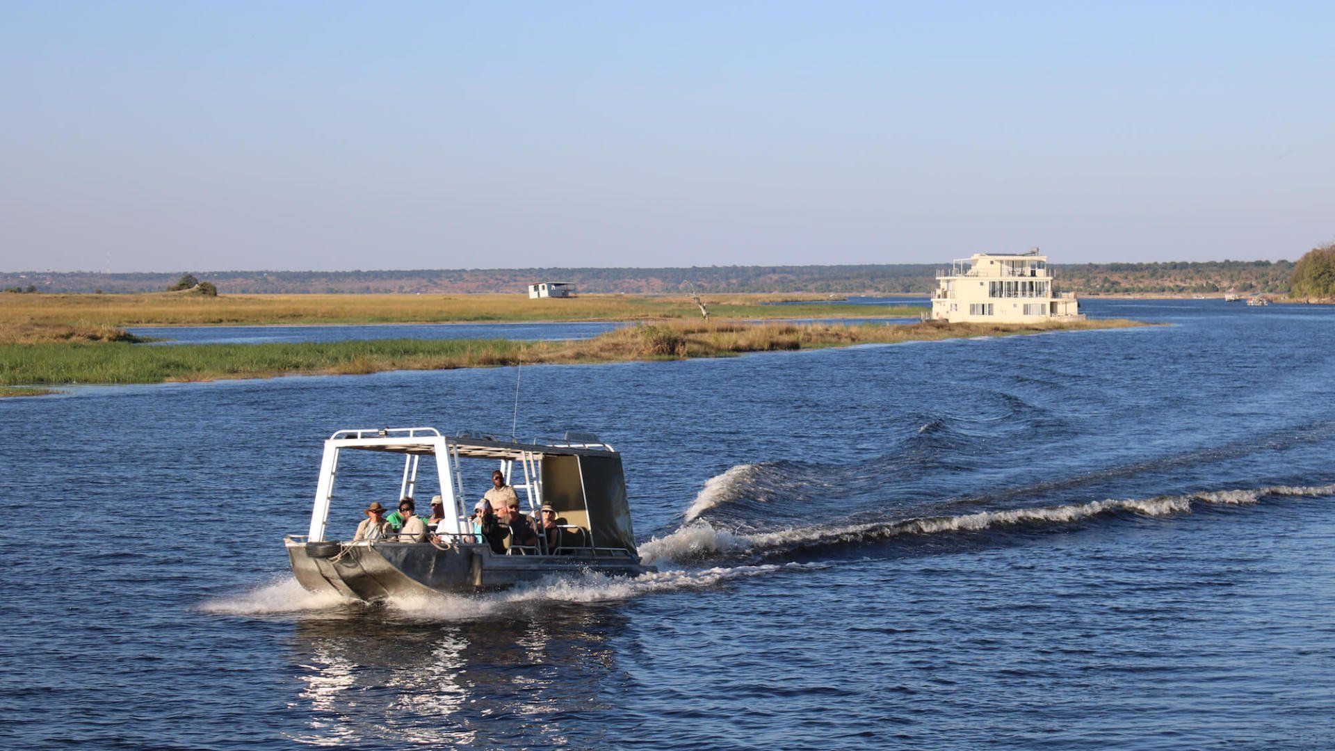 Boat Safari on the Chobe River Botswana - eXplore Plus Travel and Tours