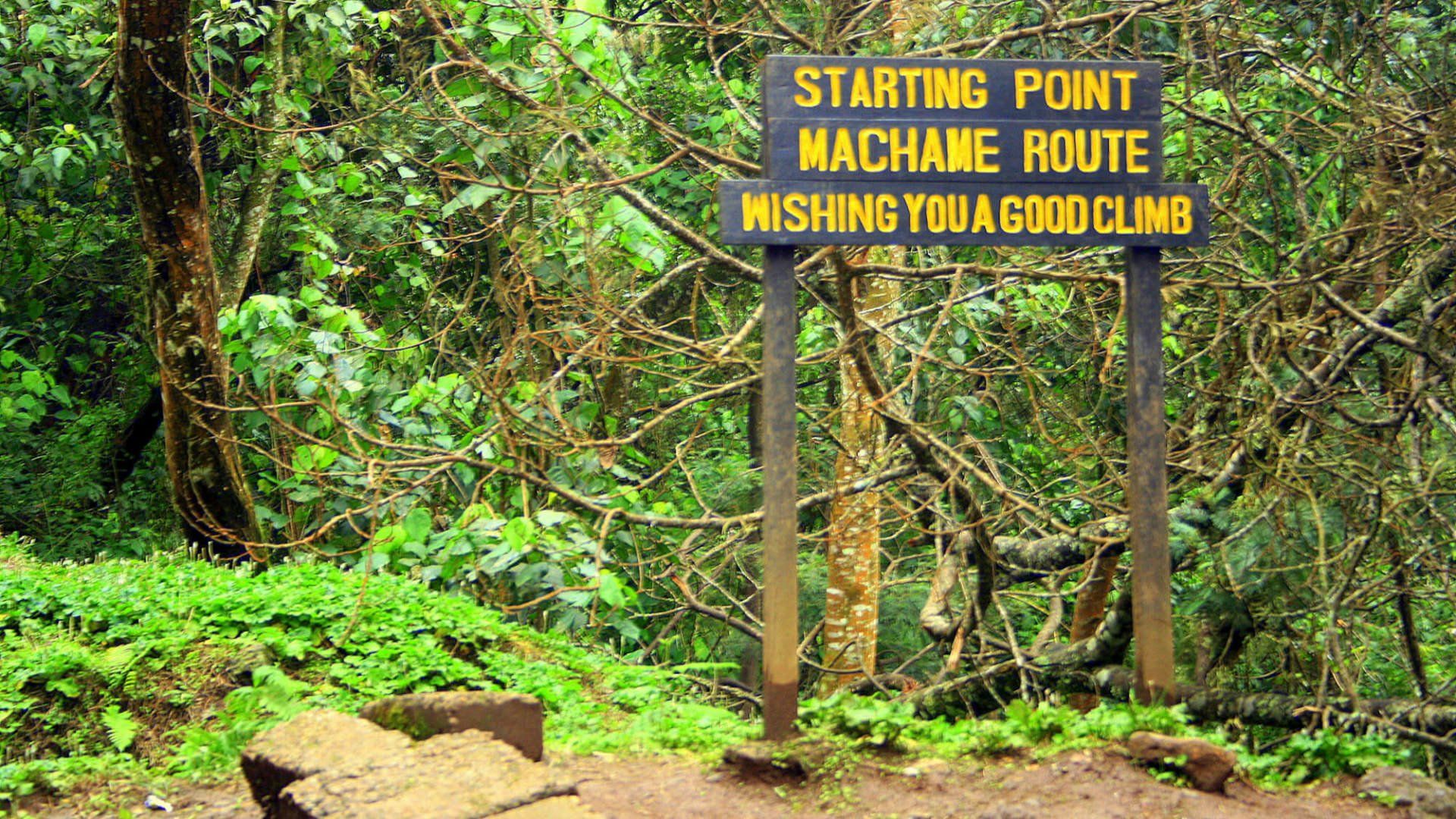 Starting Point Machame Route Kilimanjaro - eXplore Plus Travel and Tours