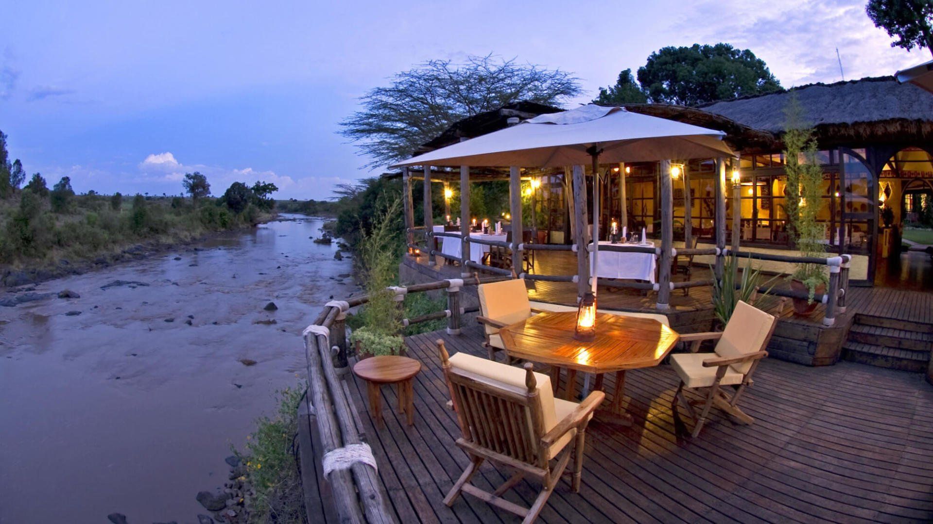 Sanctuary Olonana View on Mara River Kenya - eXplore Plus Travel
