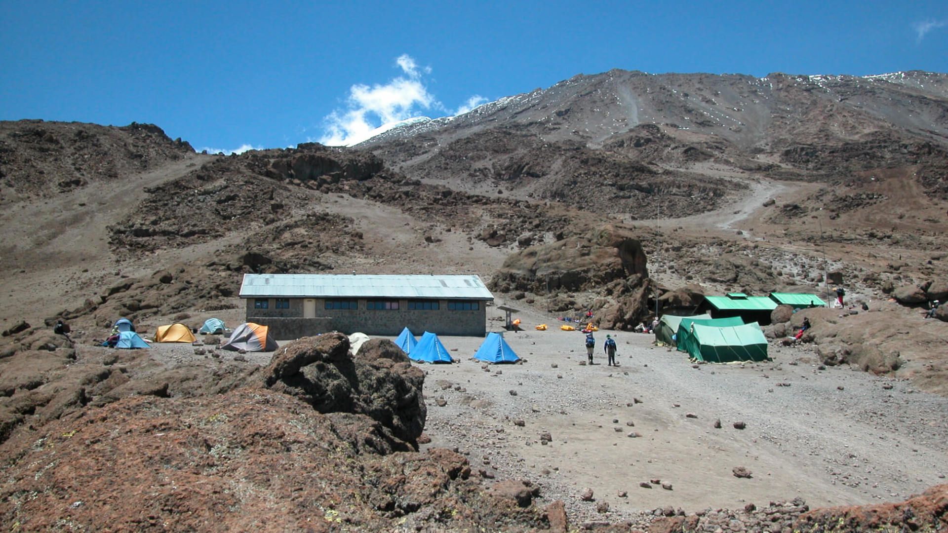 Base Camp Kibo Hut Kilimanjaro - eXplore Plus Travel and Tours