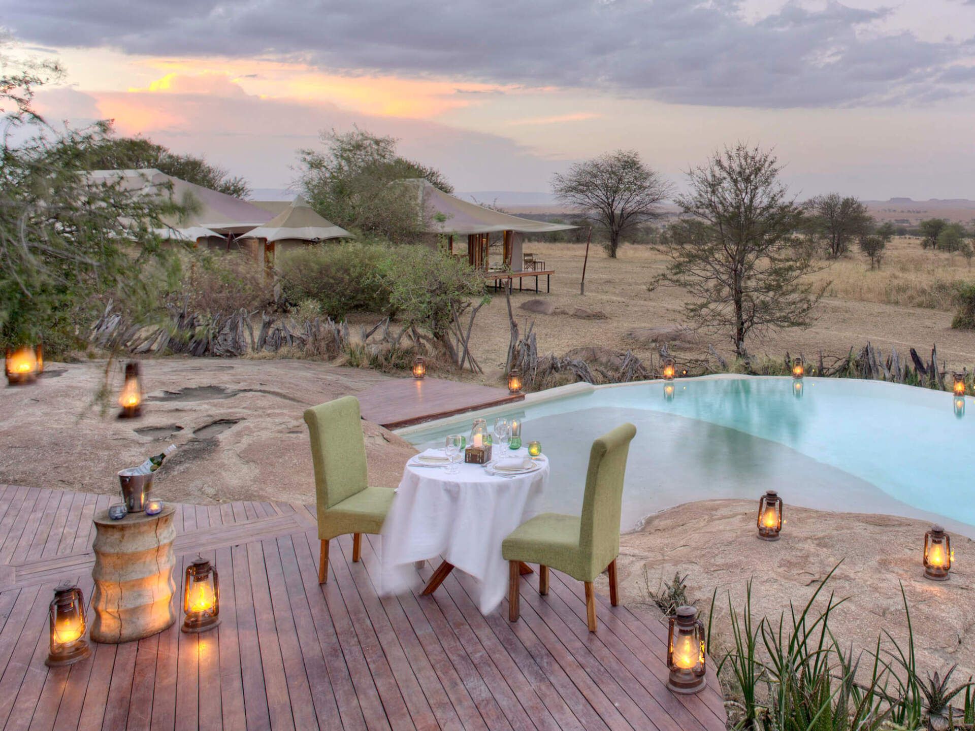 Serengeti Safari Accommodation tented camp