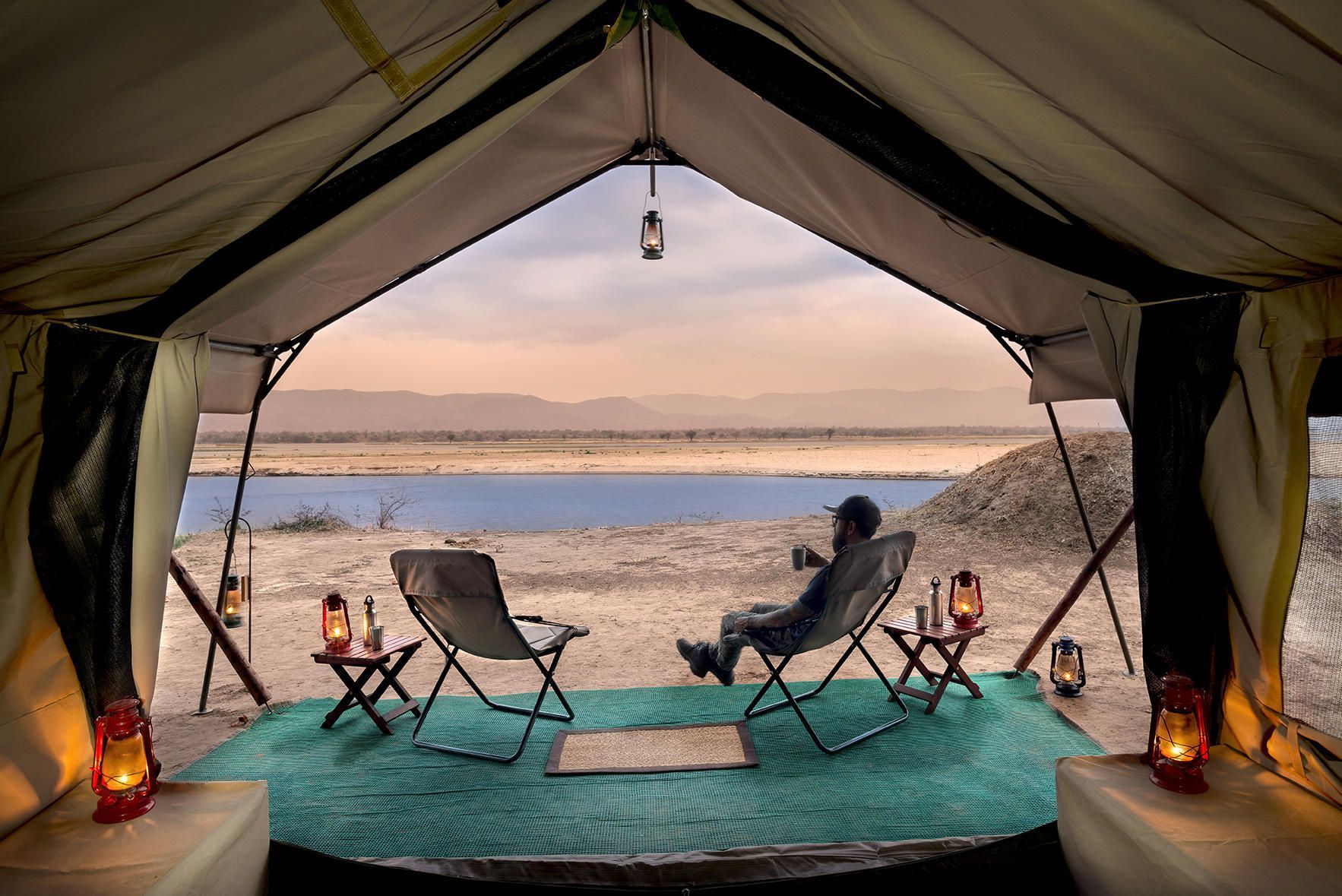 Zambezi Expedition Camp - Tent view