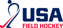 The logo for the usa field hockey team