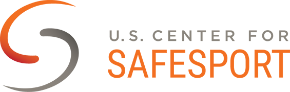 A logo for the u.s. center for safesport