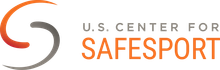 A logo for the u.s. center for safesport