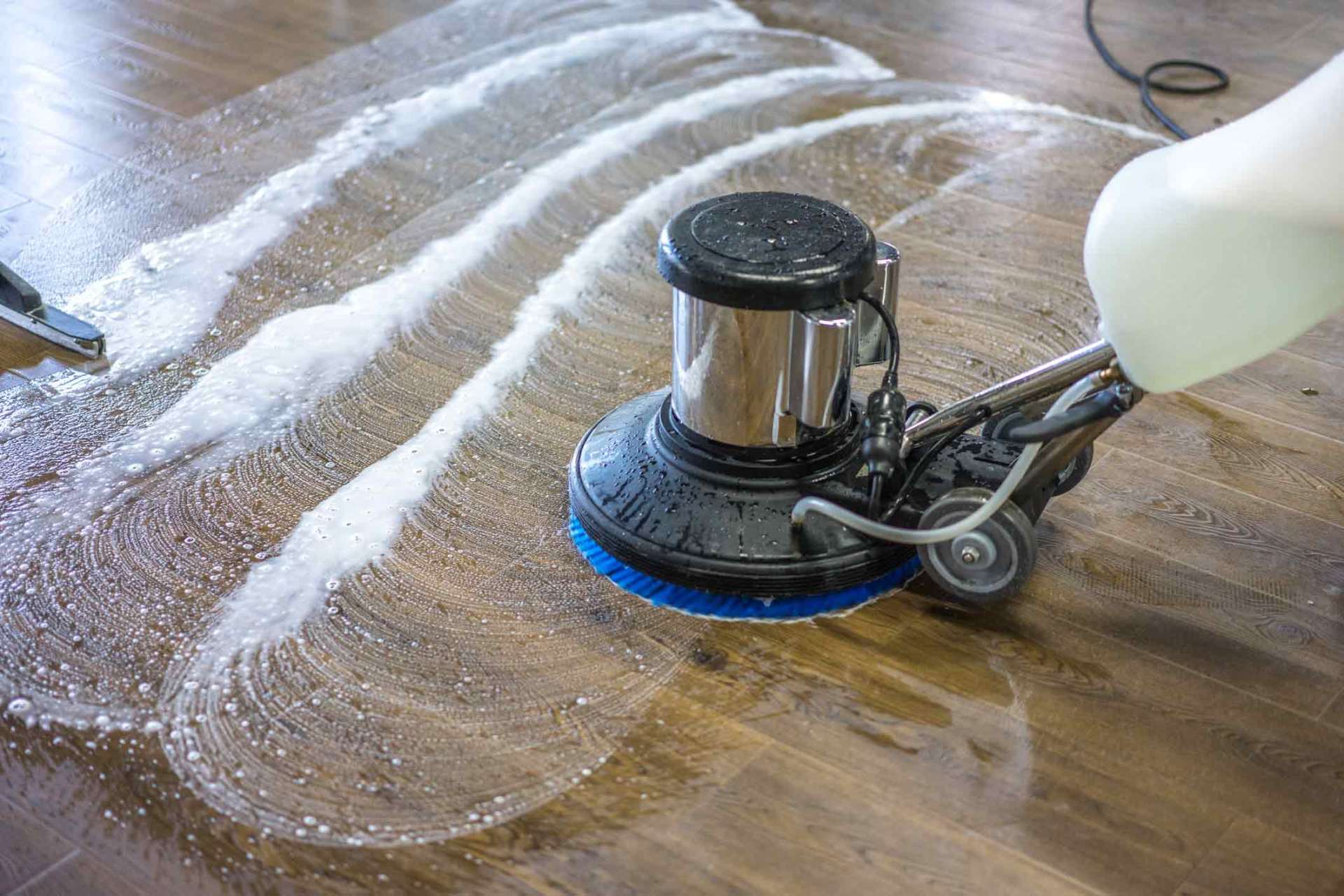 Floor Washing With Vaccum Cleaner — Middletown, NY — Right Source Cleaning Service LLC