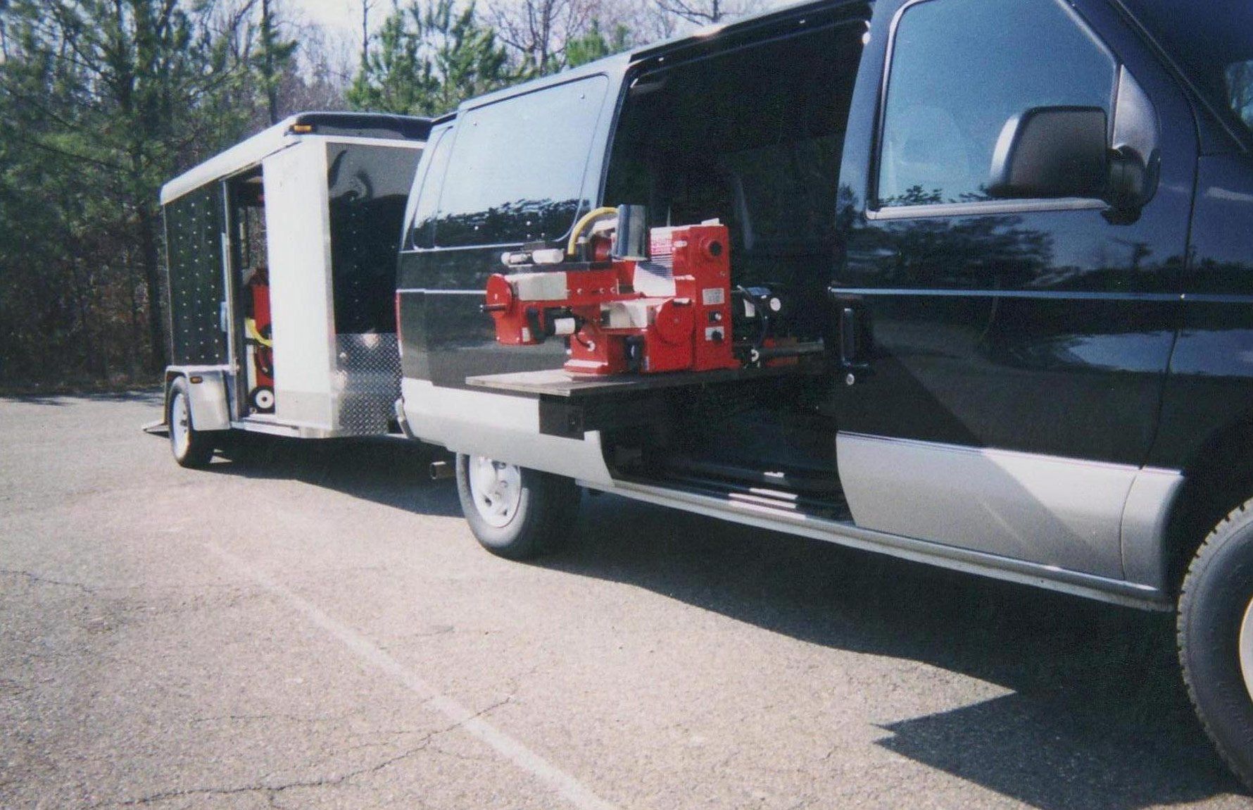 Transporting Automotive Shop Equipment