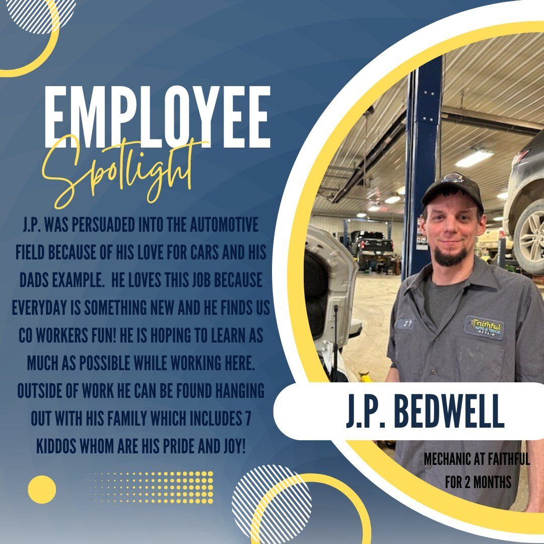 Employee Spotlight | Faithful Auto & Truck Repair