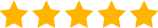 a row of yellow stars on a white background .